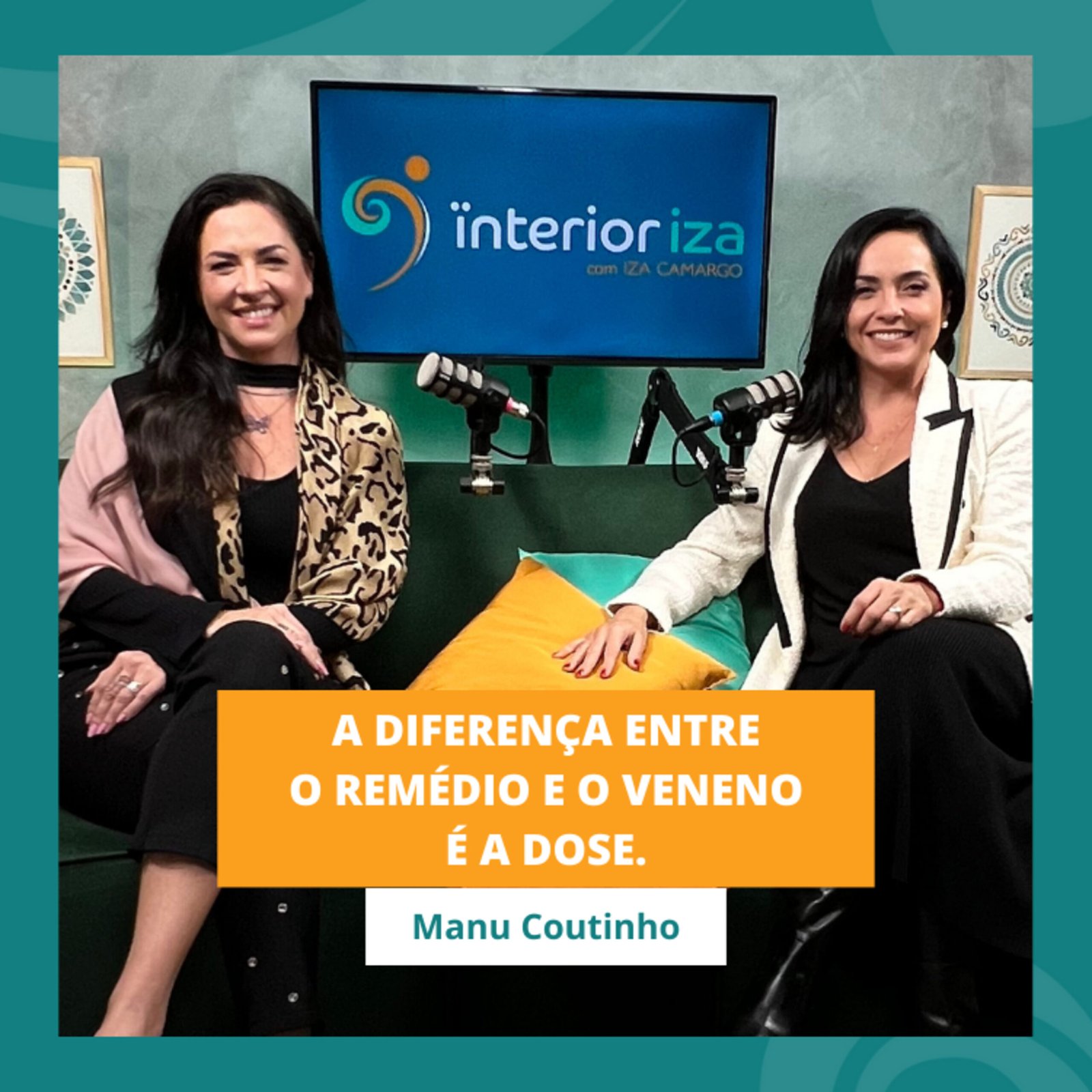 InteriorIza 36: Para que e quando usar os implantes hormonais? Manu Coutinho EP 36 ÏnteriorIza