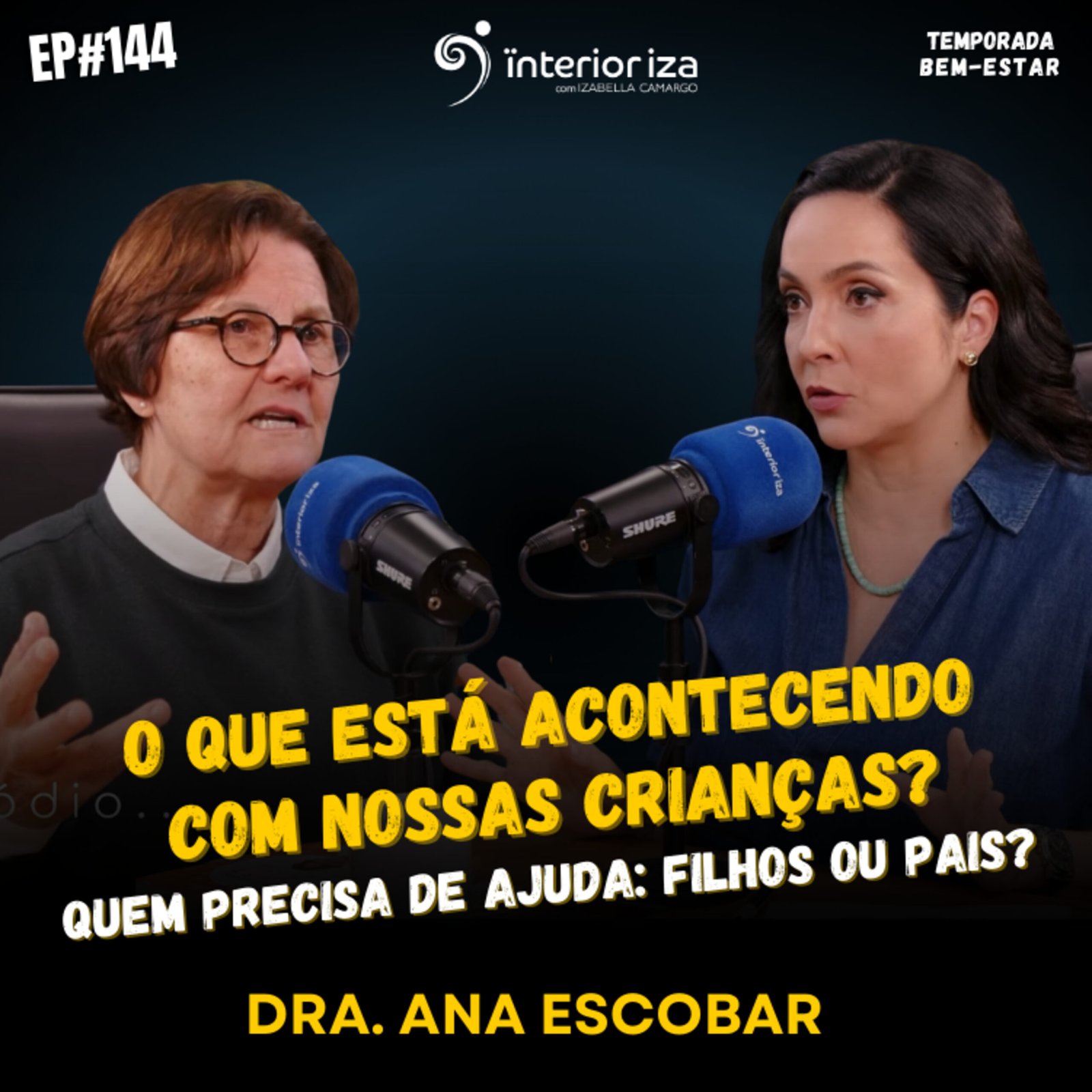 InteriorIza 144: O que está acontecendo com nossas crianças? Quem precisa de ajuda: filhos ou pais?