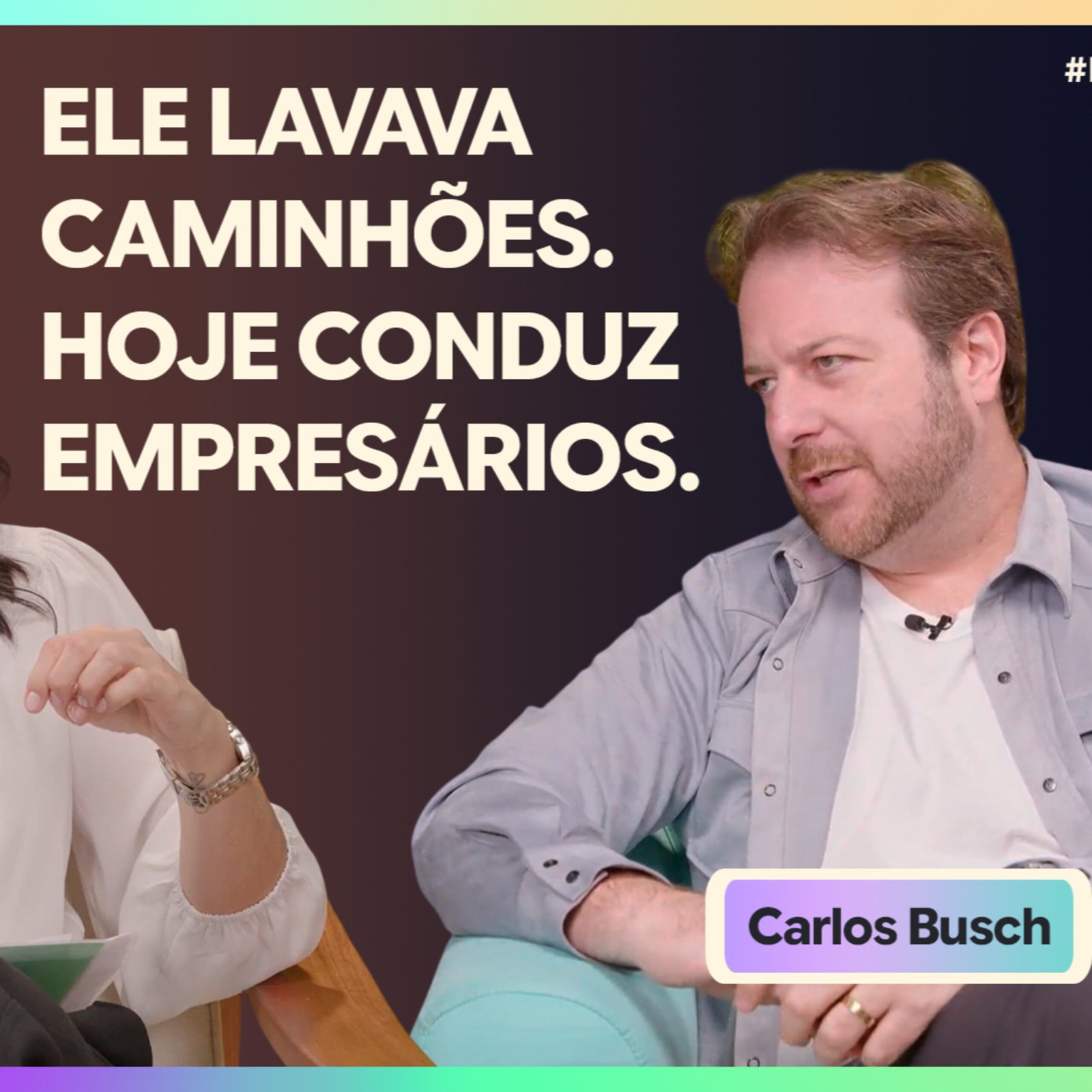 InteriorIza 179: Ele lavava caminhões, hoje conduz empresários. | Carlos Busch